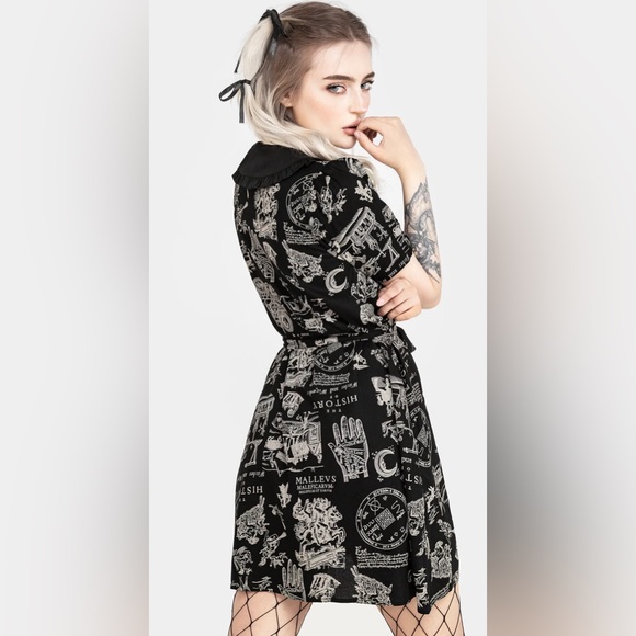 Disturbia Heresy Mini Shirt Dress - Picture 2 of 6